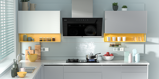 OC渲染-厨房场景