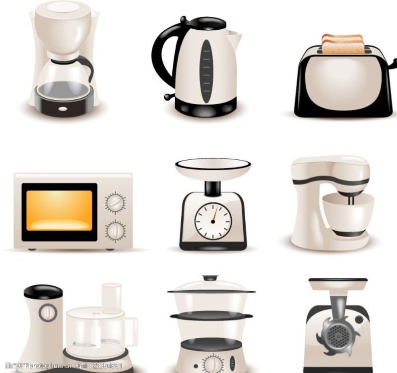 电器插画图片素材