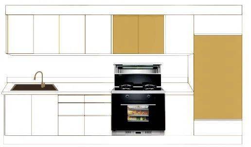 节省80 厨房电器,森歌蒸烤一体集成灶到底多省空间